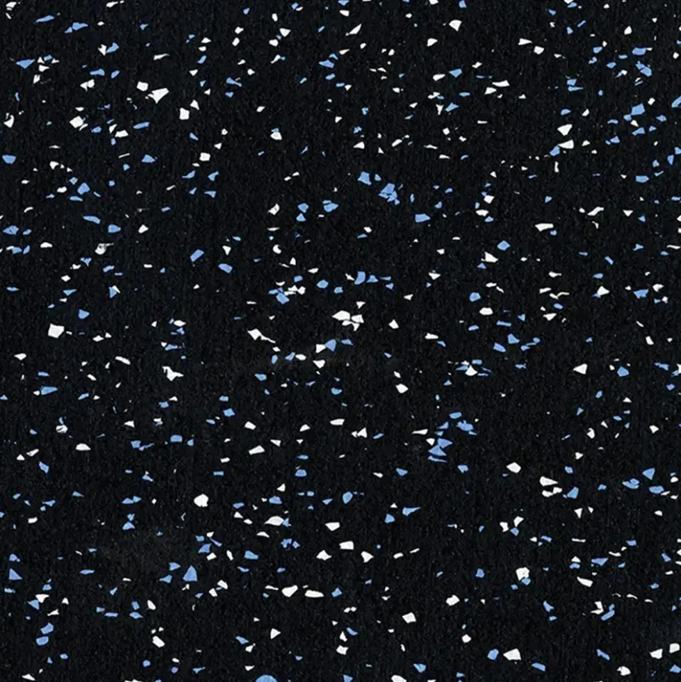 Action Sport Rubber Gym Tile 10% Color 1 Inch x 2x2 Ft.