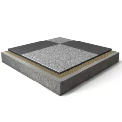 Action Sport Rubber Gym Tile Supreme 95% Color 1 Inch x 2x2 Ft.