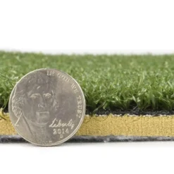 All Sport Artificial Grass Turf Roll 7/16 Inch x 15 Ft. Wide 5mm Padded Per SF