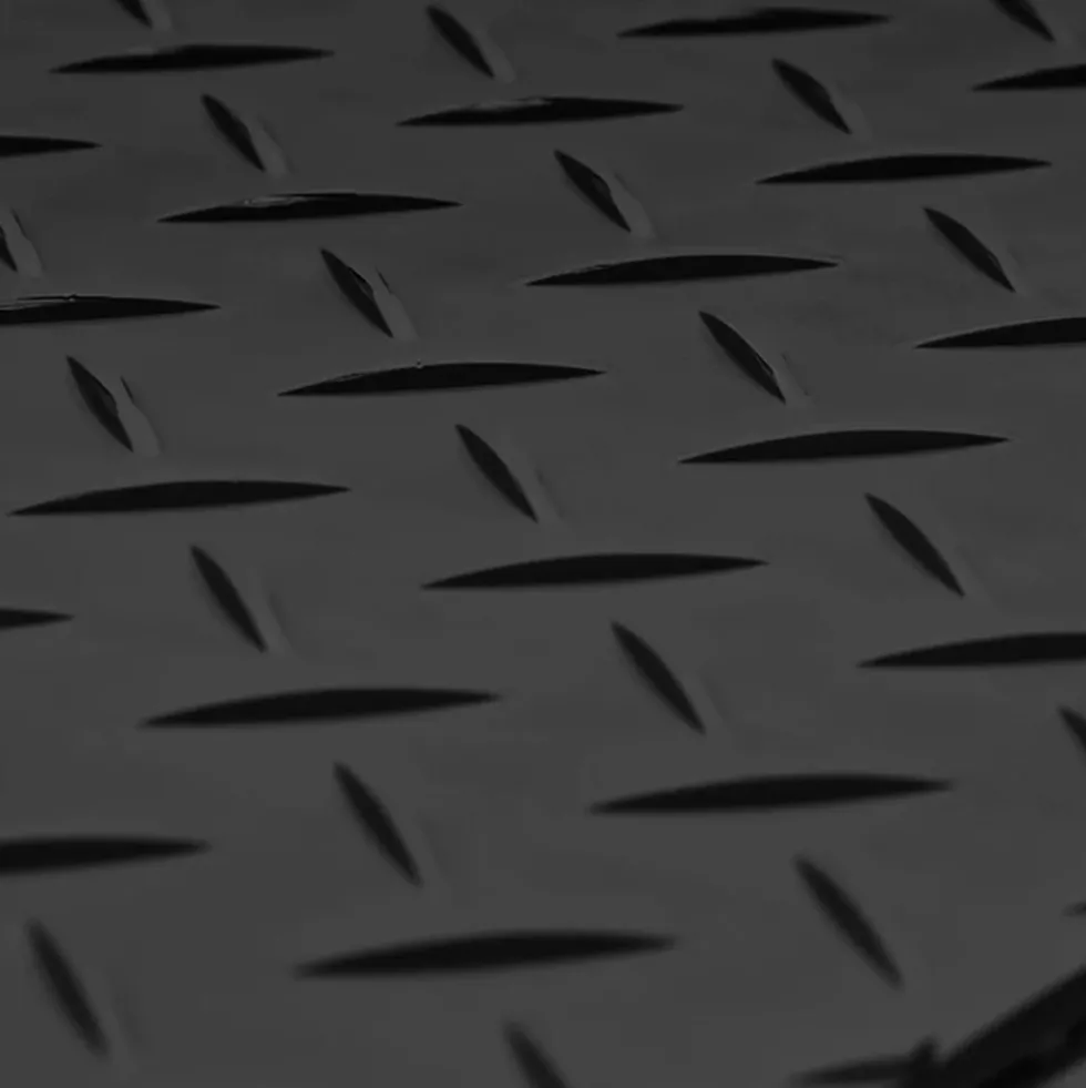 Blue Gator Ground Protection Diamond Mat 1/2 Inch x 4x8 Ft.
