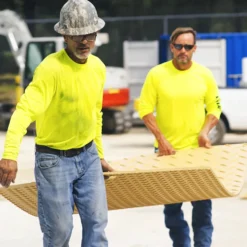 Blue Gator Lite Ground Protection Diamond Mat Tan 3/8 Inch x 4x8 Ft.