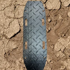 Blue Gator Recovery Traction Diamond Mat Black 1/2 Inch x 1.6x4 Ft.