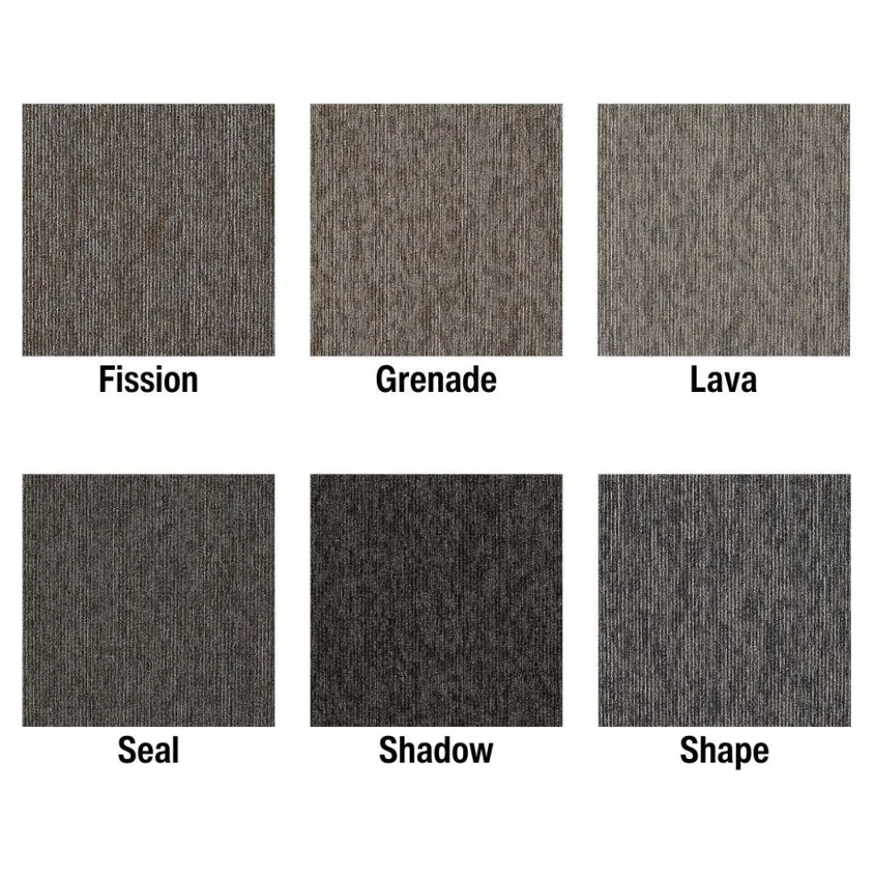 Bold Thinking Commercial Carpet Tiles 3.9 mm x 24x24 Inches Carton of 24