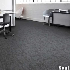 Captured Idea Commercial Carpet Tile 3.5 mm x 24x24 Inches Carton of 24