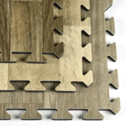 Comfort Flex Tile 1/2 Inch x 20x20 Ft. Kit Beveled Edges