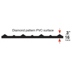 Conductive Diamond Industrial Runner 4x75 Feet