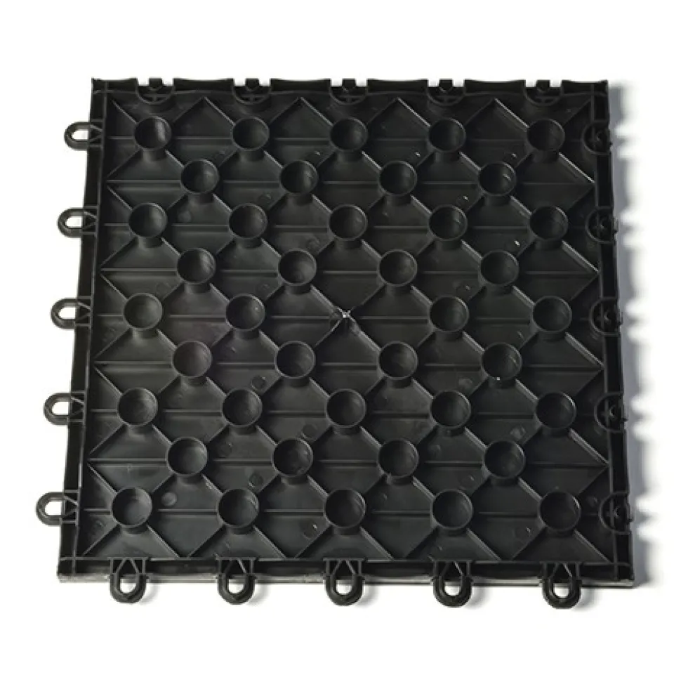Court Floor Tile Flat Top 5/8 Inch x 1x1 Ft.