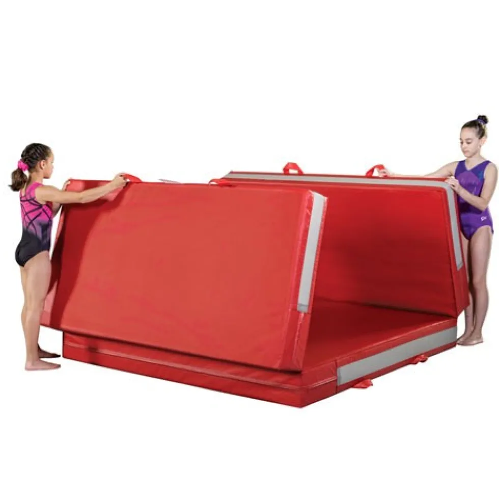 Cushion Crash Mat Bi-Fold 5x10 Ft. x 8 Inch