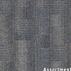 Design Medley II Commercial Carpet Tile 5.9 mm x 24x24 Inches Carton of 18