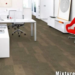 Design Medley II Commercial Carpet Tile 5.9 mm x 24x24 Inches Carton of 18