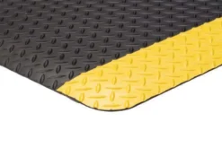 Diamond Foot Fatigue Mat Colored Borders 3x75 feet