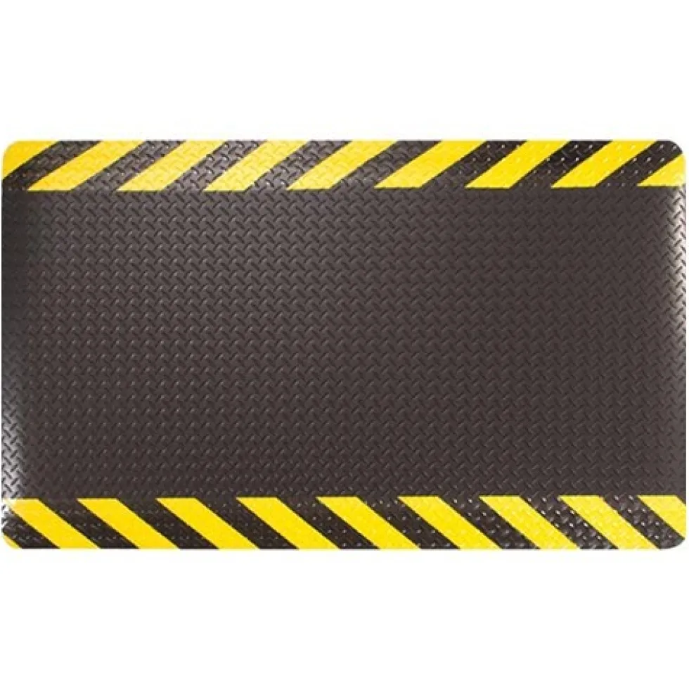 Diamond Foot Fatigue Mat Colored Borders 3x75 feet