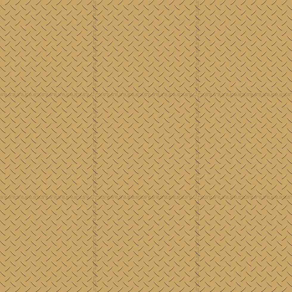 Diamond Plate Garage Floor Tile Colors 8 tiles 5 mm x 20.5x20.5 Inches