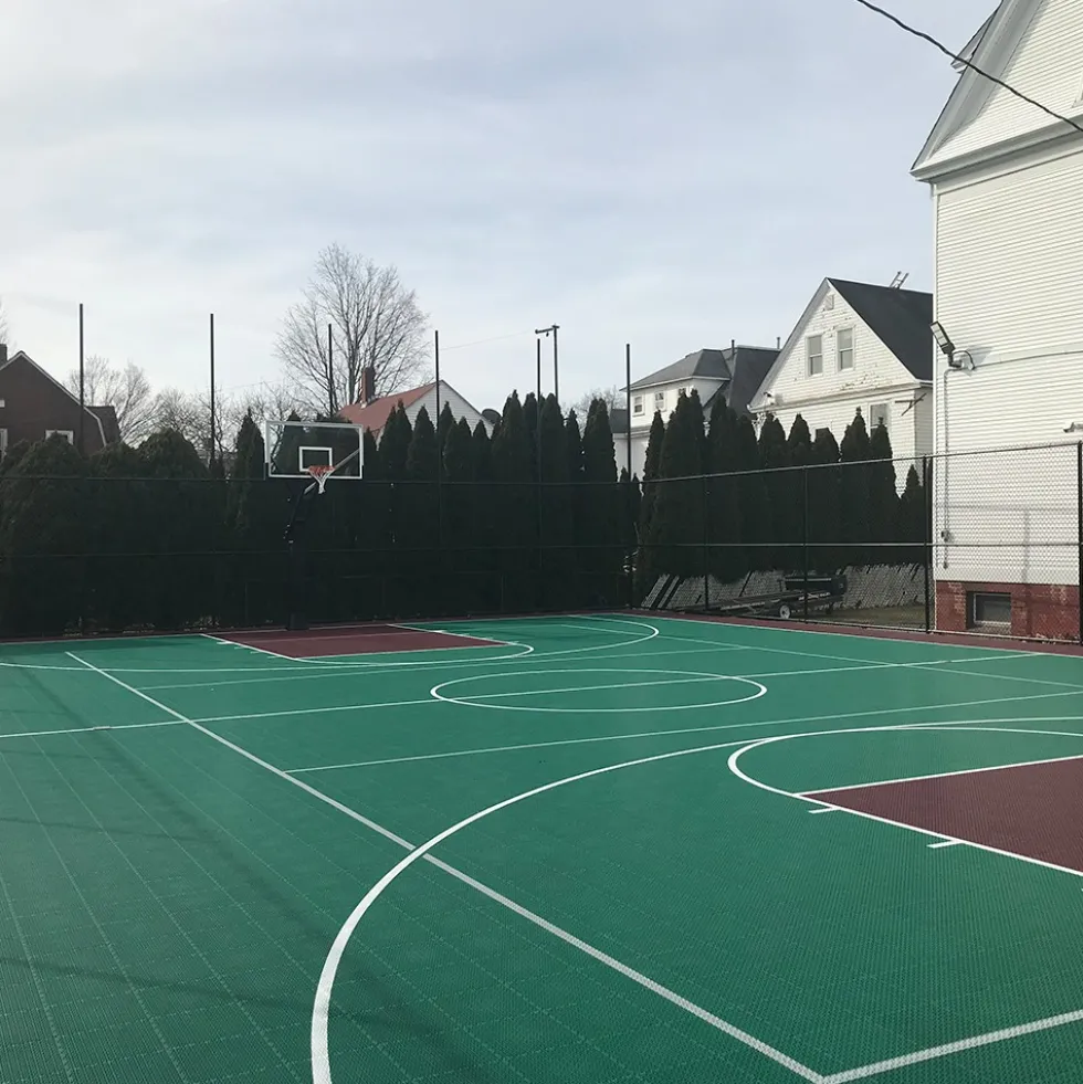 DunkStar Pickleball Outdoor Court Tile 5/8 Inch x 1x1 Ft.