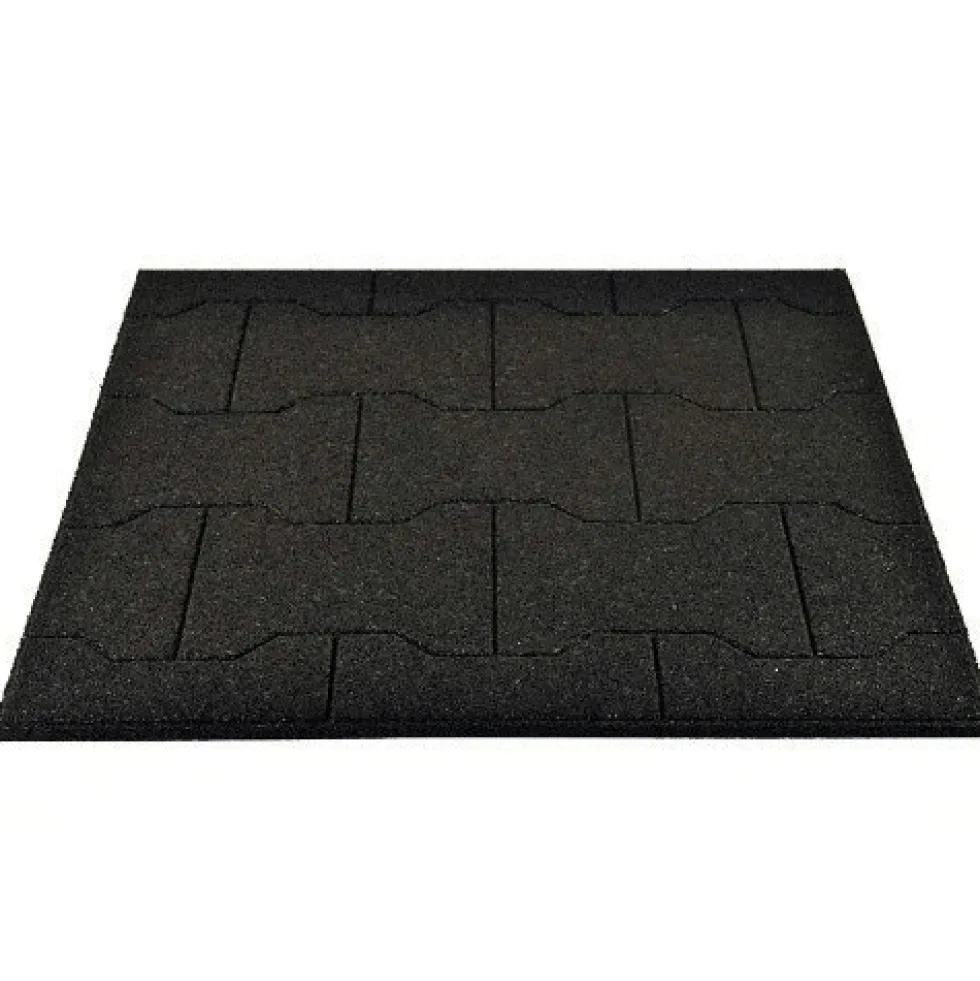 Equine Paver Tile Black 30 mm x 2x2 Ft.