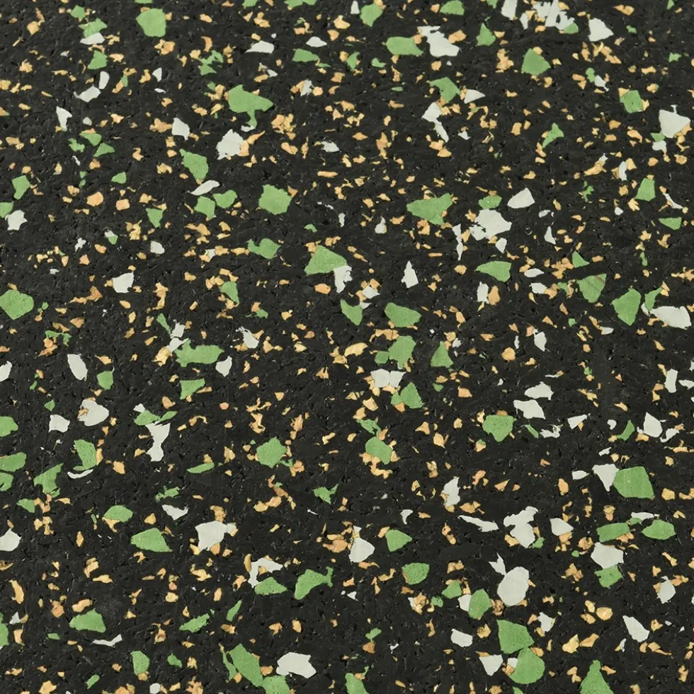 FlexeCork Interlocking Cork Rubber Tile 1/4 Inch x 3x3 Ft.