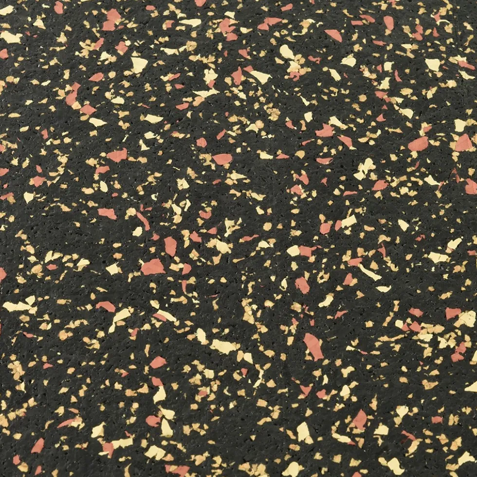 FlexeCork Interlocking Cork Rubber Tile 1/4 Inch x 3x3 Ft.