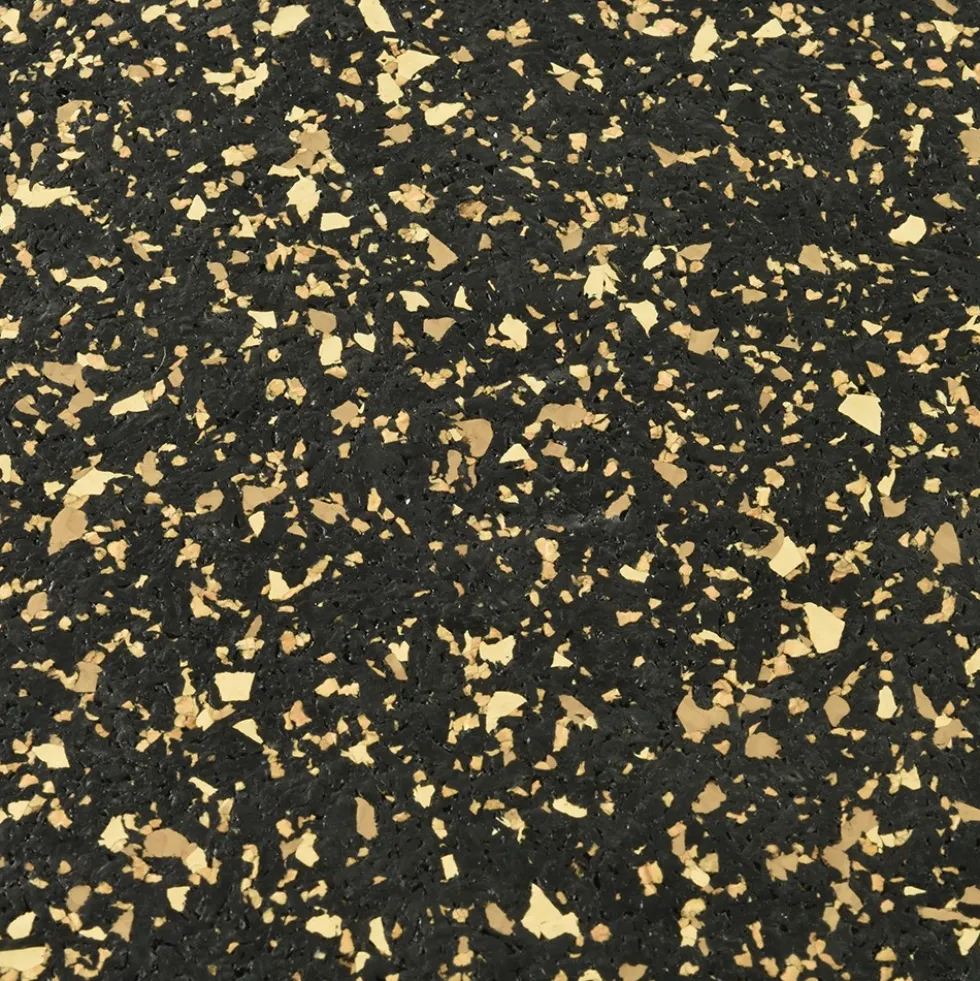 FlexeCork Interlocking Cork Rubber Tile 1/4 Inch x 3x3 Ft.