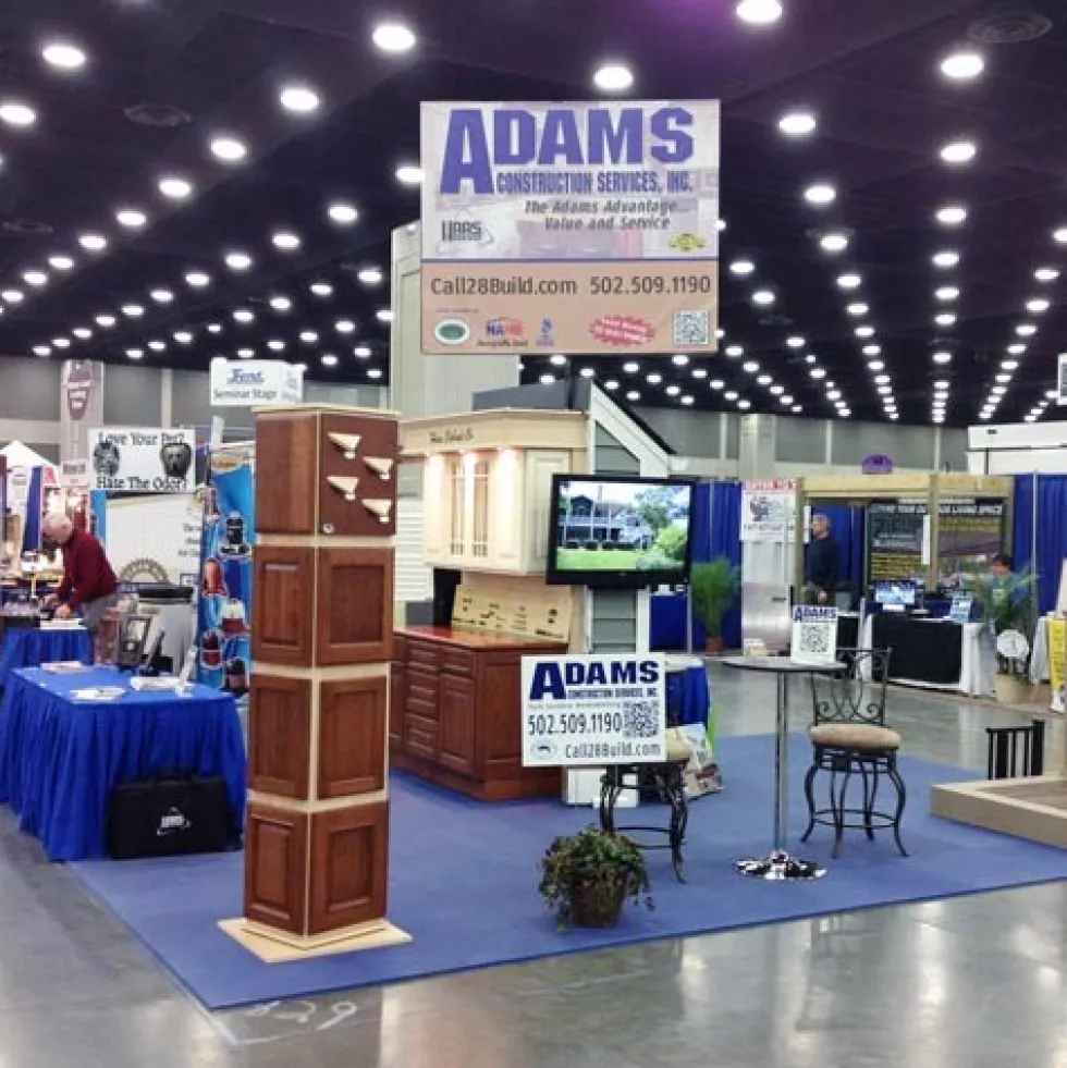 Foam Premium Interlocking Trade Show Mats 10x20 Ft. Kit