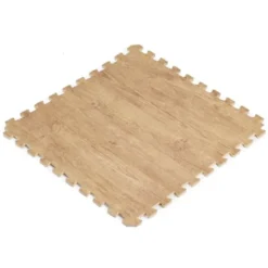 Foam Tiles Wood Grain 7/16 Inch x 2x2 Ft.