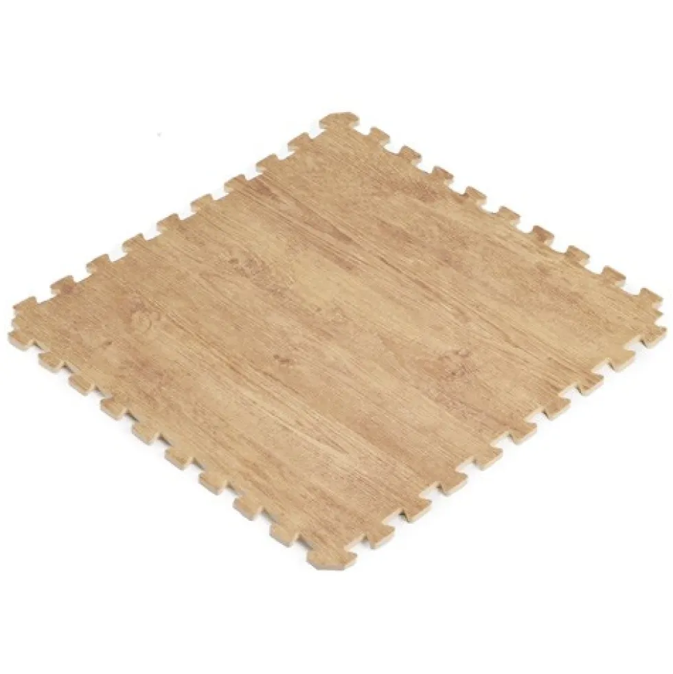 Foam Tiles Wood Grain 7/16 Inch x 2x2 Ft.