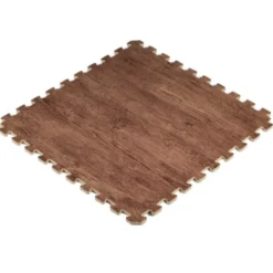 Foam Tiles Wood Grain 7/16 Inch x 2x2 Ft.