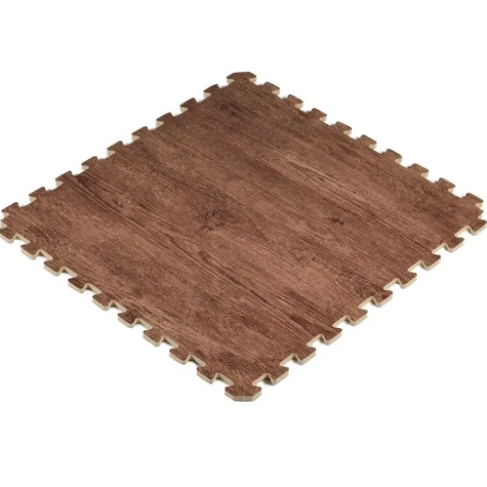Foam Tiles Wood Grain 7/16 Inch x 2x2 Ft.