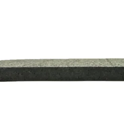 ForceFit Athletic Rolled Rubber Black 3/8 Inch x 4 Ft. Wide Per SF