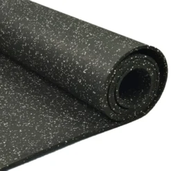 ForceFit Athletic Rolled Rubber 10% Color 8 mm x 4 Ft. Wide Per SF