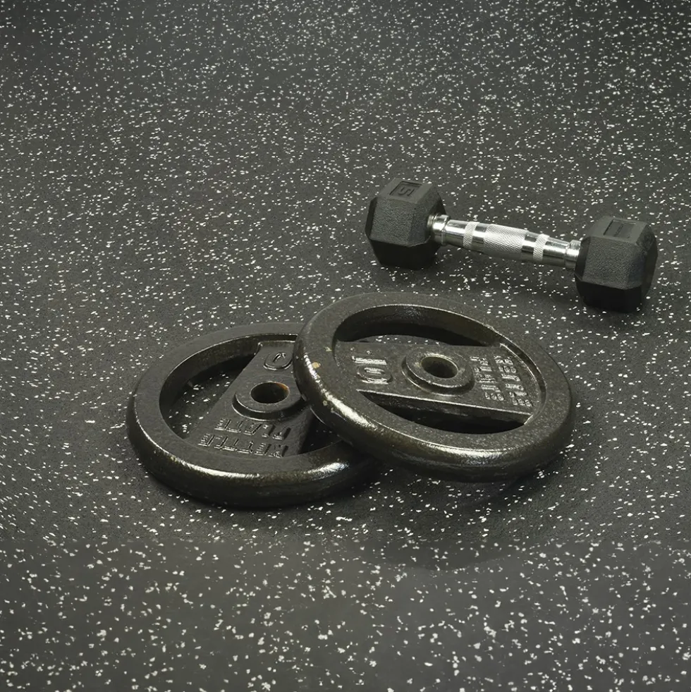 ForceFit Athletic Rolled Rubber 10% Color 8 mm x 4 Ft. Wide Per SF