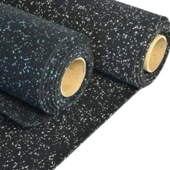 ForceFit Athletic Rubber Flooring Roll 1/4 Inch Colors 10 LF