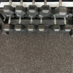 ForceFit West Athletic Rolled Rubber 10% Color 1/2 Inch x 4 Ft. Wide Per SF
