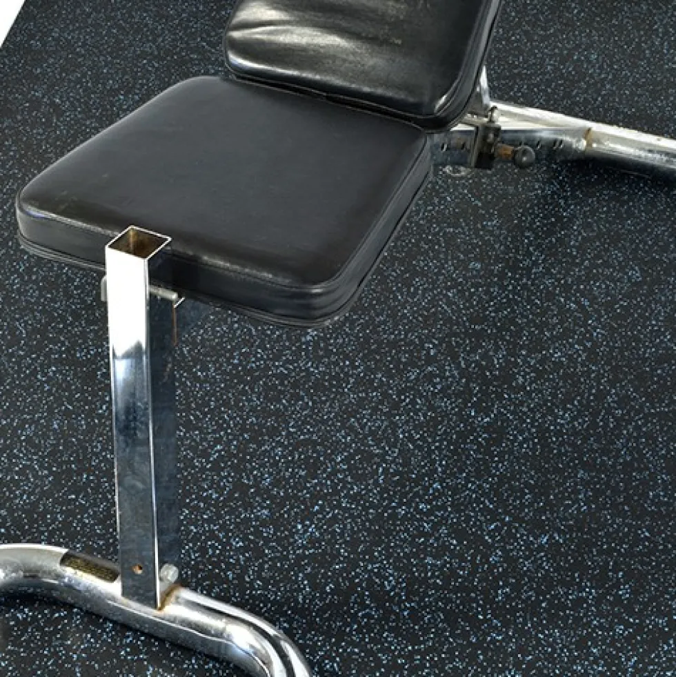 ForceFit West Athletic Rubber Flooring Roll 1/4 Inch Colors 10 LF
