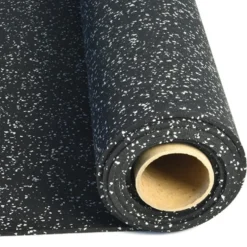 ForceFit West Athletic Rubber Flooring Roll 1/4 Inch Colors 10 LF