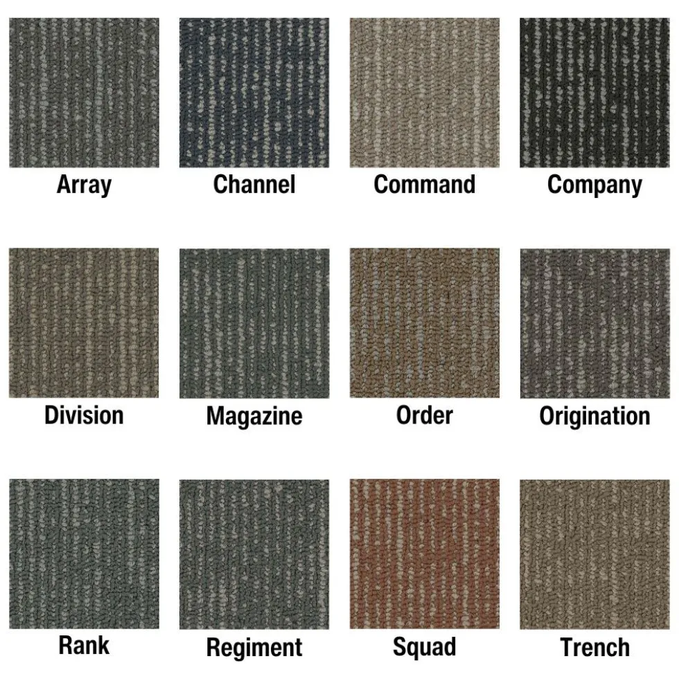 Formation Commercial Carpet Tiles 2.3 mm x 24x24 Inches 18 Per Case