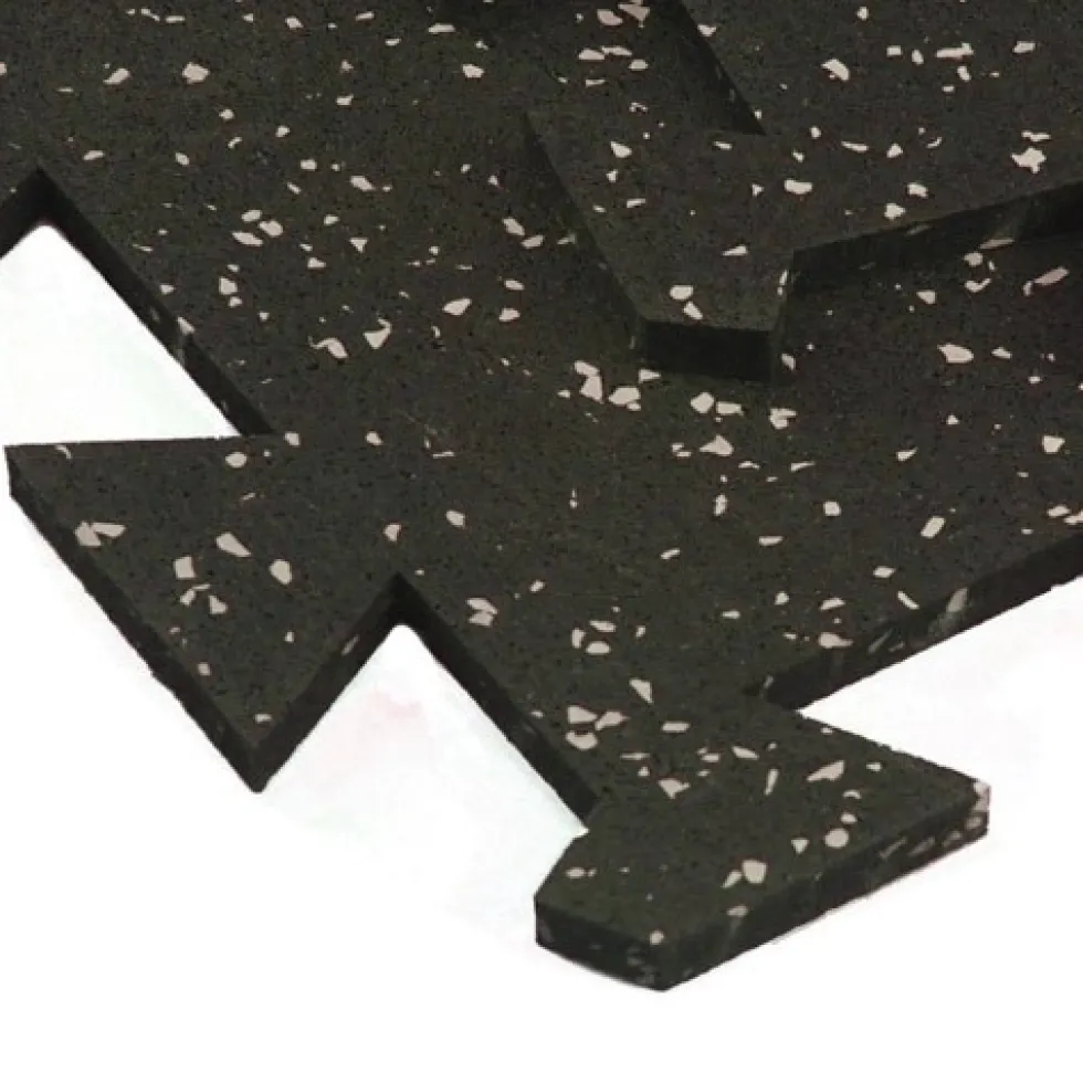 Geneva Rubber Tile 20% Color 1/4 Inch x 3x3 Ft.