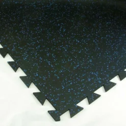 Geneva Rubber Tile 10% Color 8 mm x 3x3 Ft.