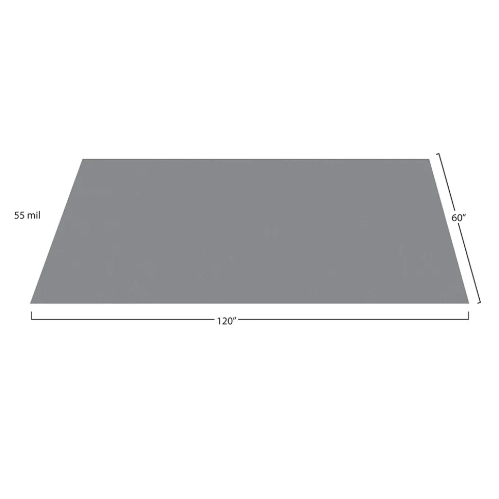 G-Floor Protective Kennel Floor Mat Levant Texture 1.4 mm x 5x10 Ft.