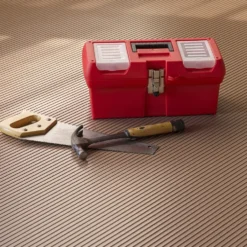 G-Floor Ribbed Tread Garage Floor Roll 1.4 mm x 8.5x22 Ft.