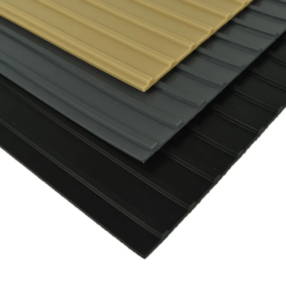 G-Floor Ribbed Tread Vinyl Multipurpose Roll 1.4 mm x 5x10 Ft.