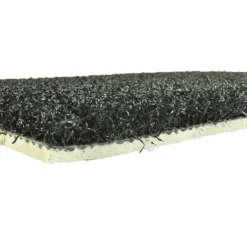 Greatmats Gym Turf Value 3/4 Inch x 15 Ft. Wide 5 mm Foam - Black