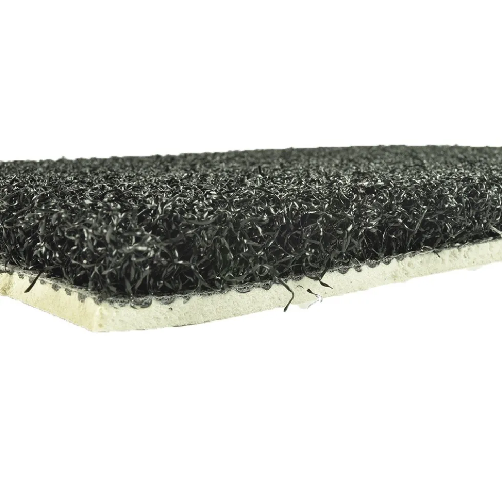 Greatmats Gym Turf Value 3/4 Inch x 15 Ft. Wide 5 mm Foam - Black