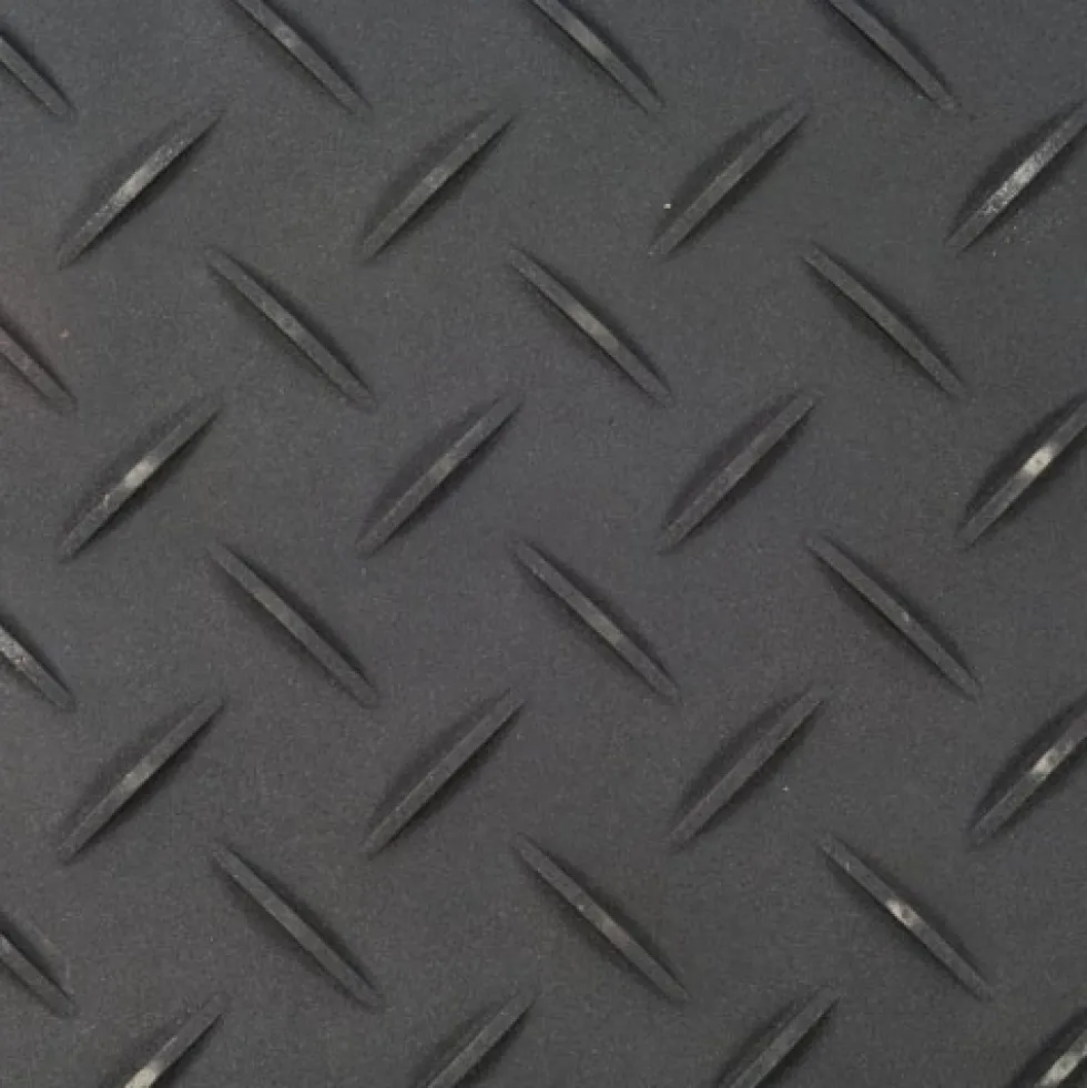 Ground Protection Mats Black 1/2 Inch x 2x4 Ft.