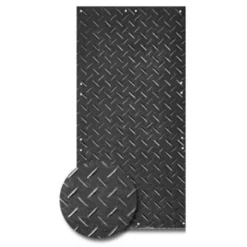Ground Protection Mats Black 1/2 Inch x 2x4 Ft.
