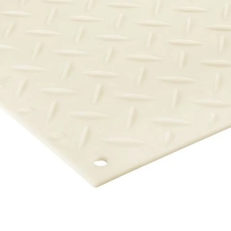 Ground Protection Mats Clear 1/2 Inch x 4x8 Ft.