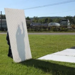Ground Protection Mats Clear 1/2 Inch x 2x6 Ft.