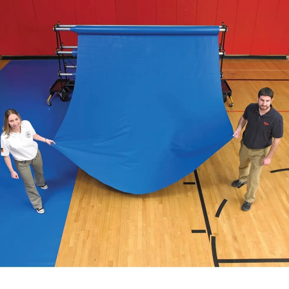 Gym Floor Cover 32 oz Vinyl per SF