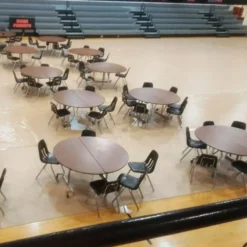 Gym Floor Cover 22 oz Vinyl Roll 10 x 100 Ft