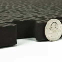 Gym Floor Workout Fitness Tile Pebble 3/4 Inch x 2x2 Ft.