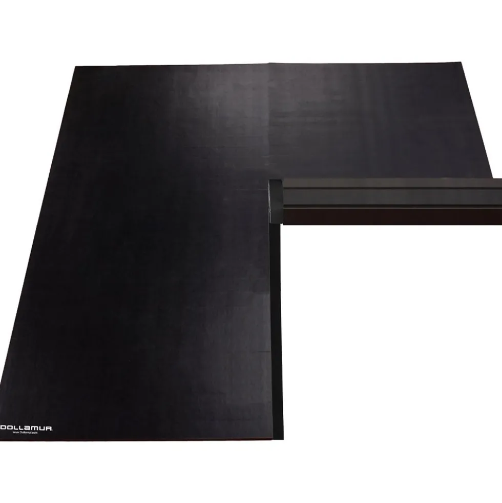 Home Wrestling Dollamur Flexi-Connect Mat Smooth Surface without Marks 1-1/4 Inch x 10x10 Ft. Kit